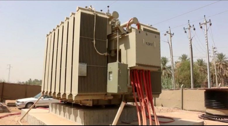 كهرباء كربلاء تنجح بإدخال محطّة متنقلة 