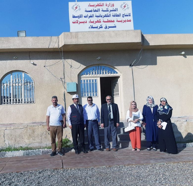 لتنفيذ متطلبات المبادرة الوطنية لدعم الطاقة.. رئيس فريق أيزو طاقة كربلاء يزور محطّة ديزلات شرق المحافظة