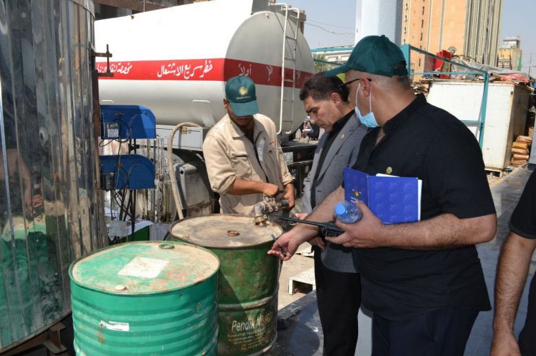 كربلاء تجهز المواطنين بأكثر من 5 مليون لتر من مادة النفط الأبيض