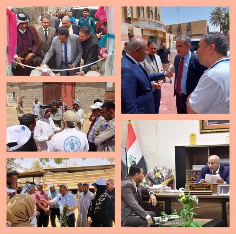 بدعم من منظمة الفاو.. كربلاء تنفذ تجربة زراعة محصول (الري كراس) العلفي