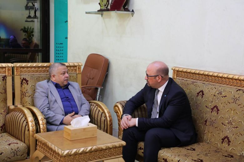 مدير صحة كربلاء يبحث مع مُمثل منظمة الصحة العالميّة آفاق التعاون المشترك