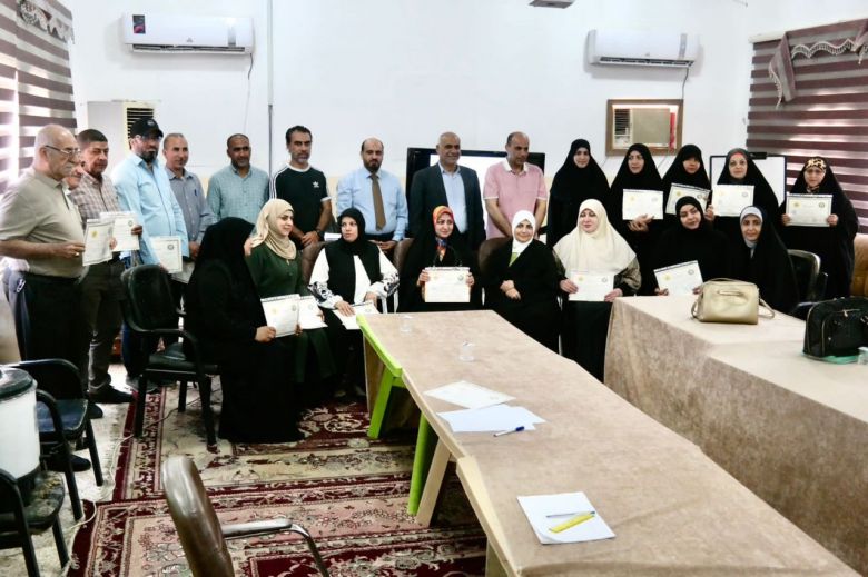 مديرية الشباب تختتم الدورة التدريبية الخاصة بتطوير ملاكاتها الأدارية