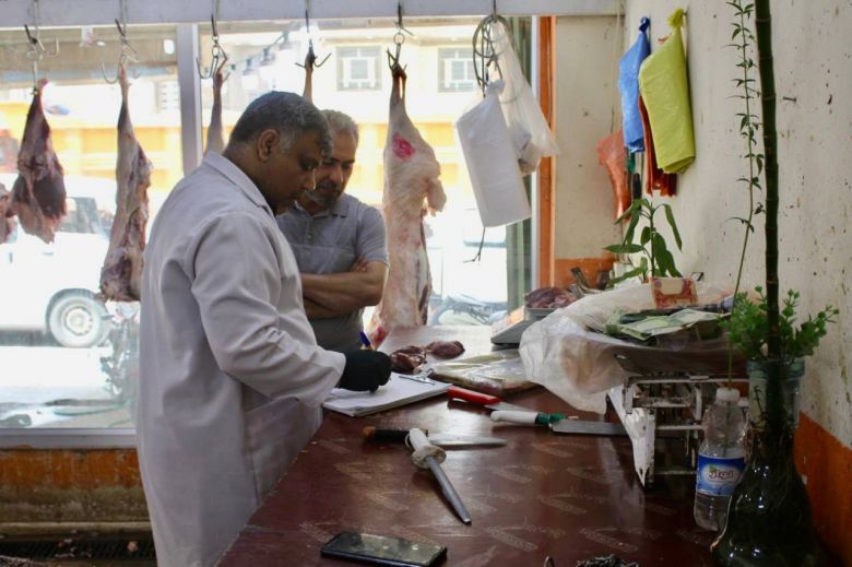 بيئة كربلاء تنظم  عدد من الجولات التفتيشية لمجازر اللحوم ومحال القصابة في المحافظة