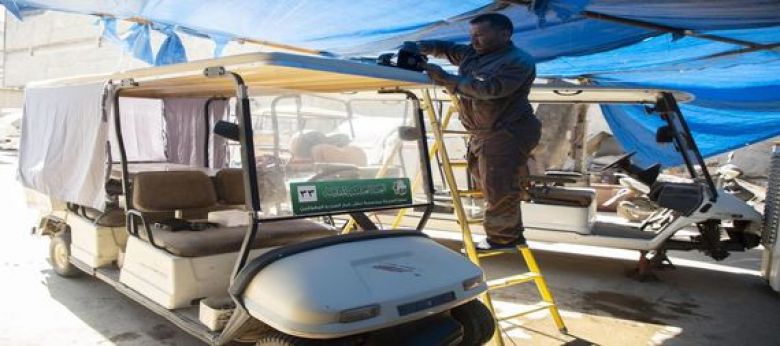 تخصيص 64 عجلة شحن لخدمة زائري الاربعين