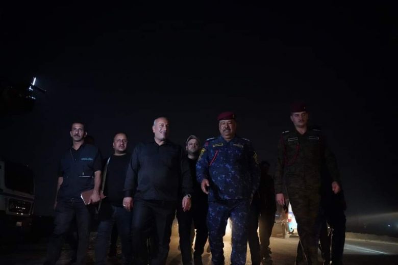 محافظ كربلاء يوجه بنصب محطة وقودية على طريق يا حسين الجديد