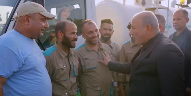 الخطابي يوجه بارسال جهد ساند إلى محافظة النجف الاشرف