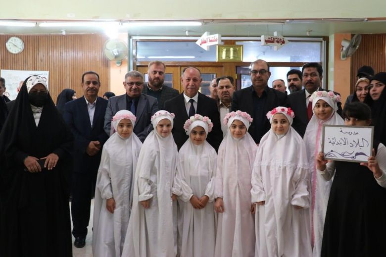 تحت عنوان إقرأ وتخيل.. تلاميذ تربية كربلاء يشاركون بمعرض القصص والرسم