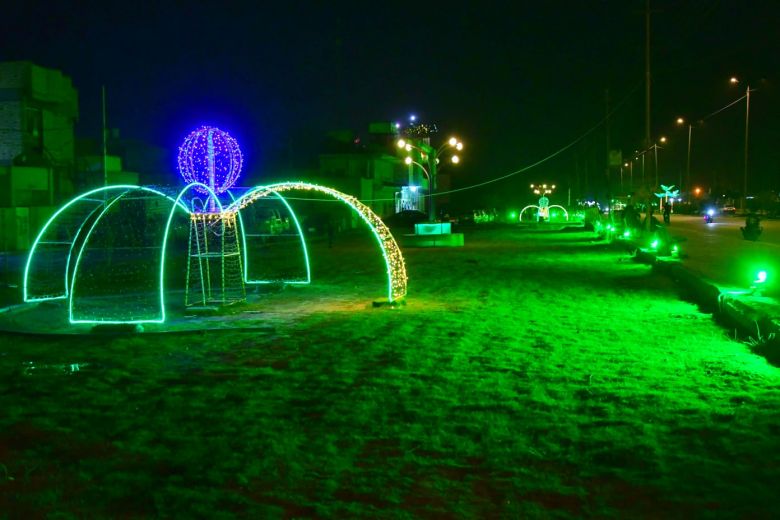 بالصور.. ليل رمضان في كربلاء المقدسة