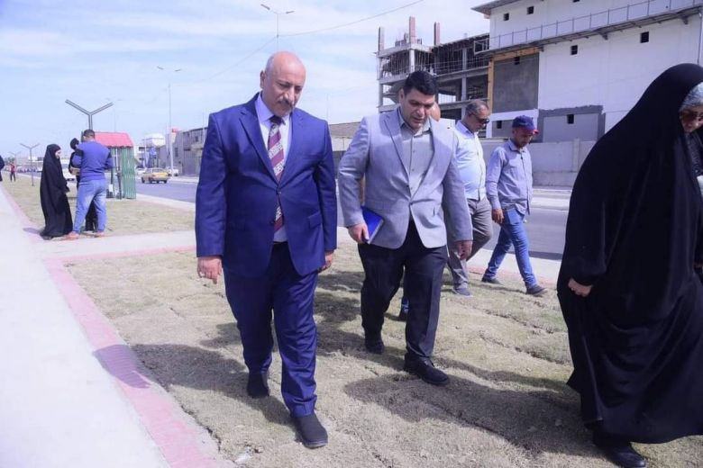 محافظ كربلاء يتفقد مشاريع حيوية في قضاء الحر