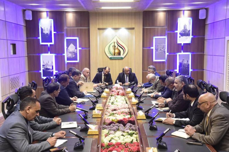 كربلاء تتوقع انتاج أكثر من 220 الف طن من محصول الحنطة للموسم الزراعي الحالي