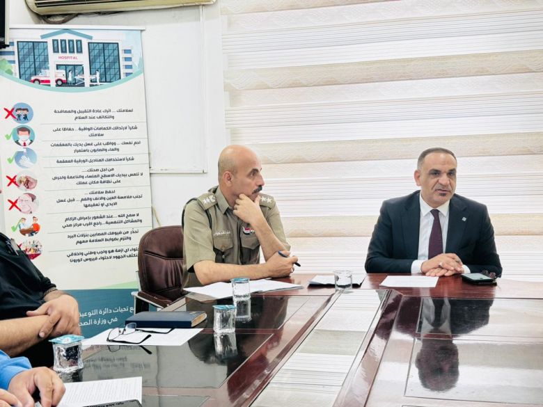 الحبالي يترأس اجتماعا موسعا لخلية التوعية الاعلامية الخاصة بالدفاع المدني