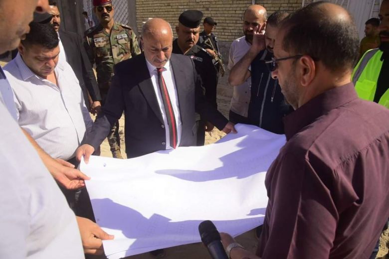 محافظ كربلاء يتفقد مشاريع حيوية في مركز المحافظة وقضاء الحر