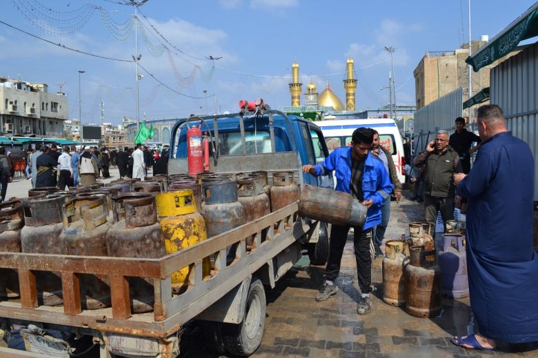 المنتجات النفطية فرع كربلاء تعلن عن تأمين الخزين اللازم من الغاز السائل