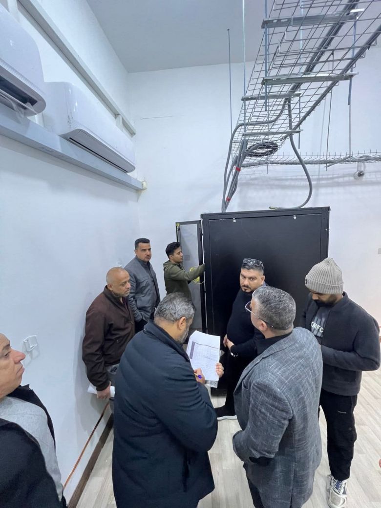 اتصالات كربلاء تباشر بتفعيل مشروع الكابل الضوئي الحكومي FTTH في قضاء الهندية