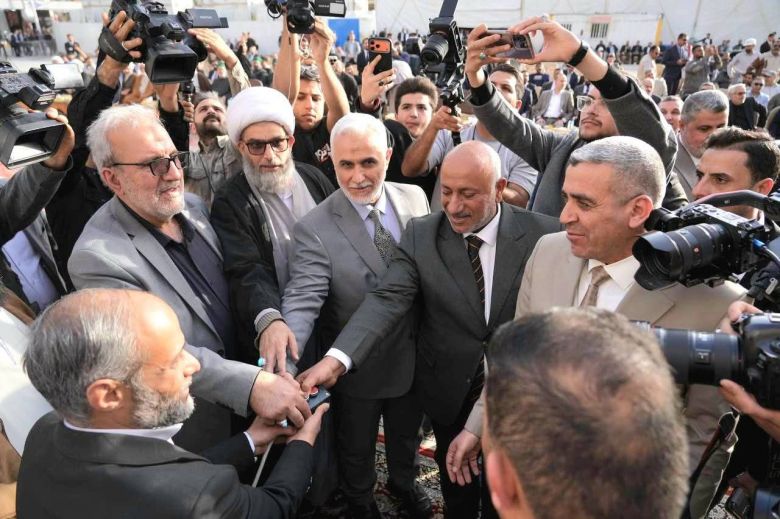 محافظ كربلاء يشهد انطلاق المرحلة الثالثة من مشروع صحن الرسول الأعظم في إطار التوسعة الكبرى للحرم الحسيني