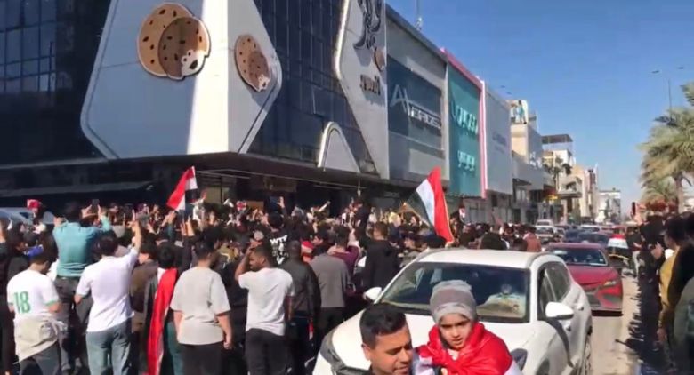 افراح وتهاني الجماهير الكربلائية بفوز المنتخب العراقي والتاهل الى المونديال 2026