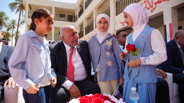 محافظ كربلاء يفتتح ثلاث مدارس جديدة في قضاء الحسينية